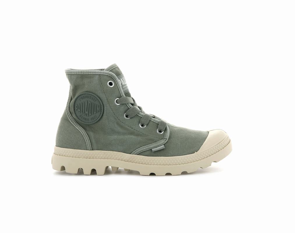 Palladium Pampa Hi Ženske Čizme Zelene ||BA2894716||